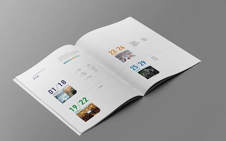 义乌企业画册印刷厂家、可定制生产企业宣传画册